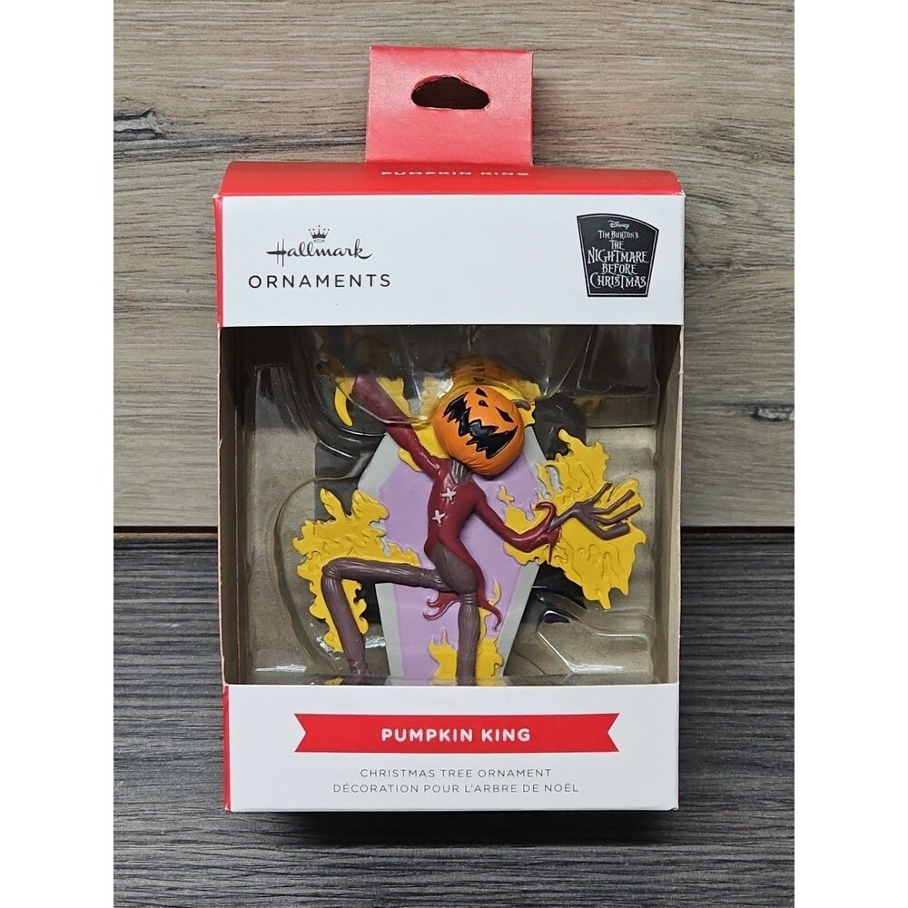 2025 Hallmark Disney Pumpkin King The Nightmare Before Christmas Ornament